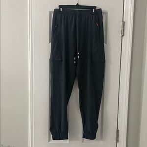 Kids Black Jogger Sweatpants